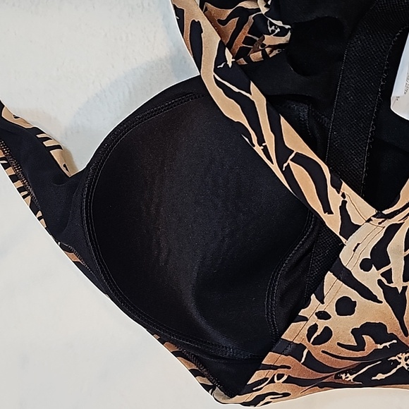 Speedo Black and Tan Women's Size 16 Swimsuit - Picture 8 of 9